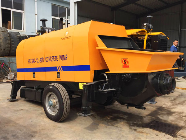 small diesel concrete pump