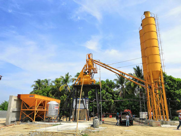 AJ-35 small ready mix plant