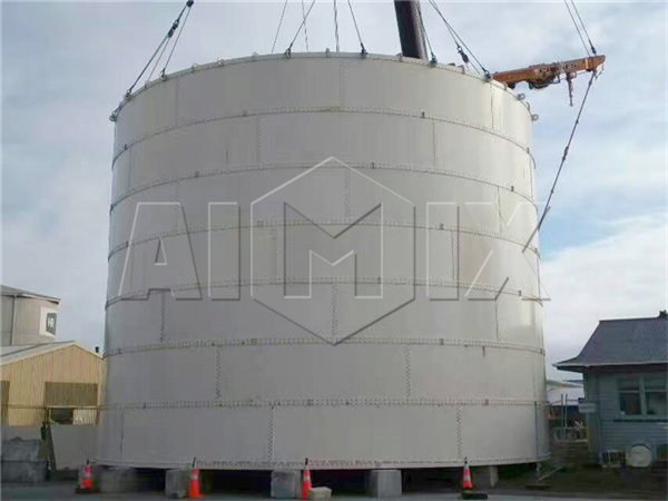 build the cement silos