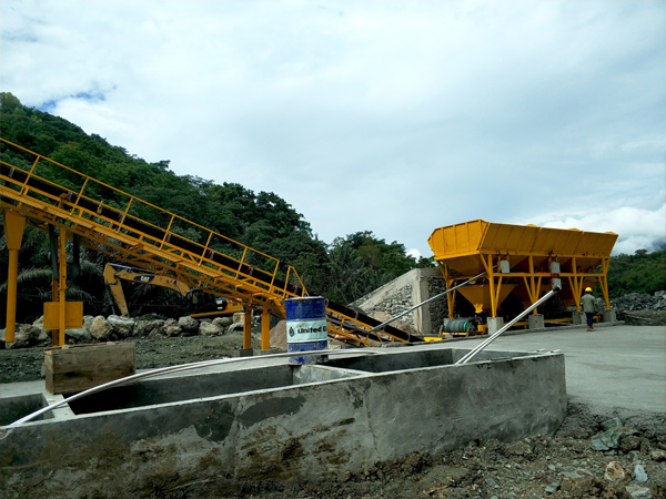 AJ-90 concrete batching plant