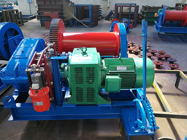 electric piling winch