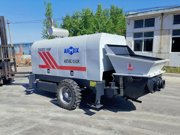 ABT40C diesel concrete trailer pump