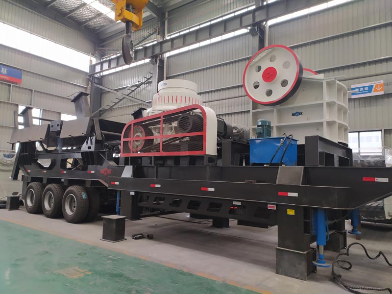 crusher plant mobile delivery
