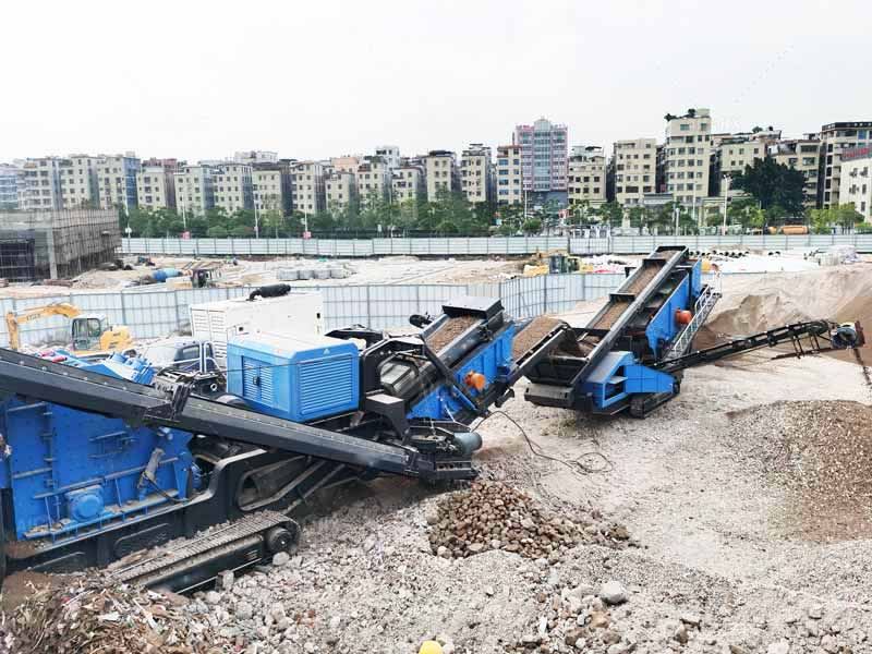 APF1314H crawler mobile crusher