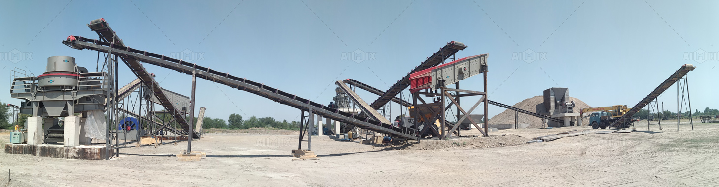 aimix crushing and screening machine