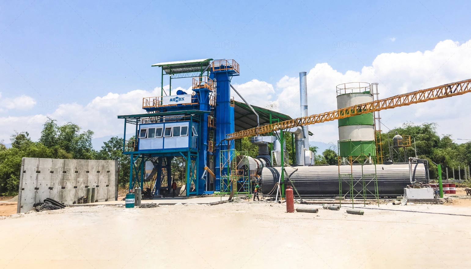 asphalt mixing plant 100tph