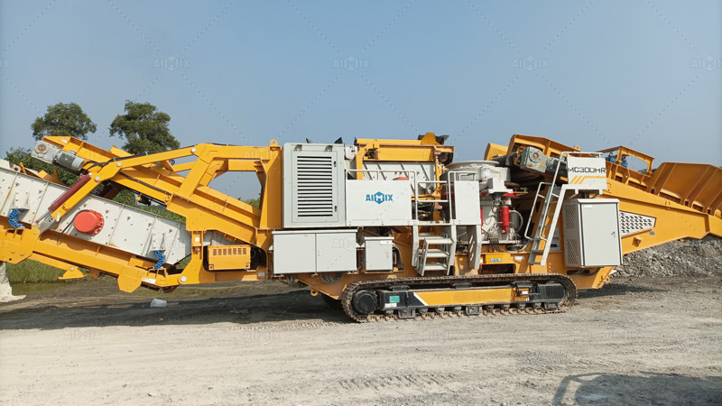 Mobile Crawler Type Stone Crusher Plant