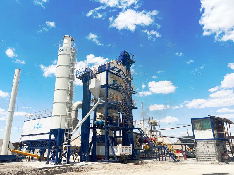 120 tph asphalt mix plant in Nigeria