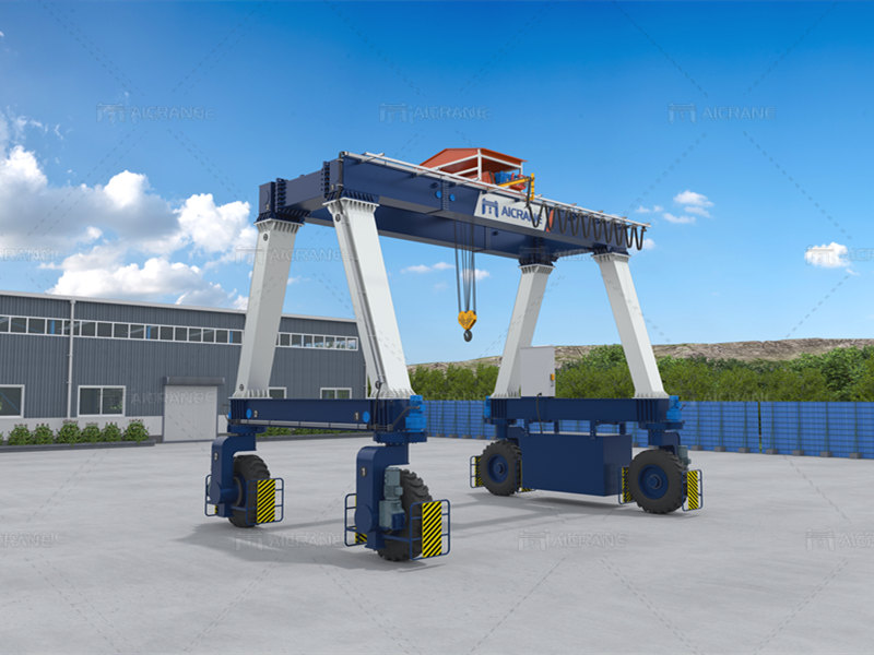 Double Girder European Trolley RTG Gantry Crane