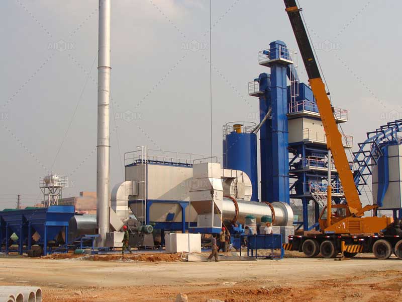 small asphalt mix plant from AIMIX