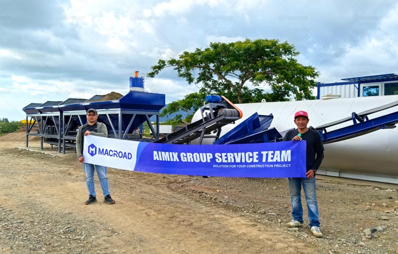 ALT40 Continuous Stationary Asphalt Plant in Fiji